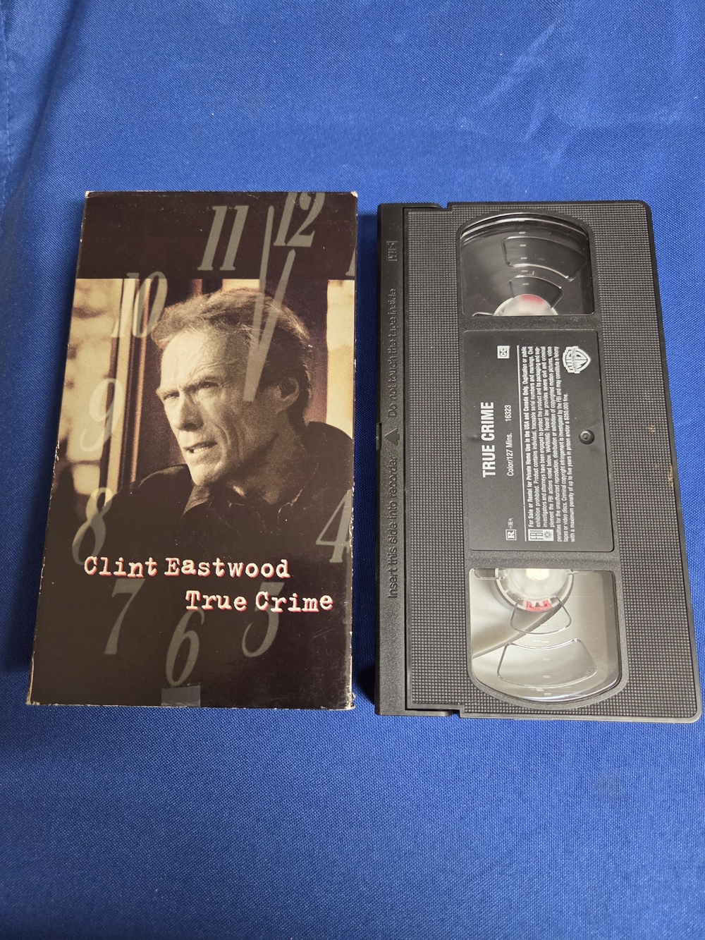 True Crime VHS Video Tape Clint Eastwood Blockbuster Rental